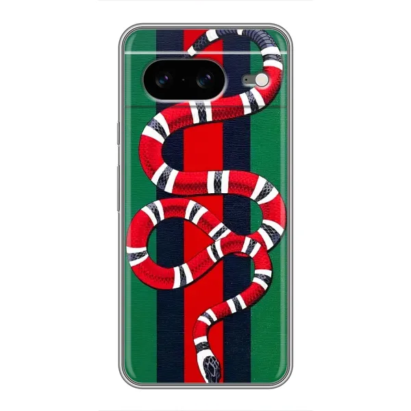 Чохол з принтом «Gucci змія» для Google Pixel 8