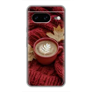 Чохол з принтом «Кава на ковдрі» для Google Pixel 8