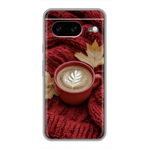 Чохол з принтом «Кава на ковдрі» для Google Pixel 8
