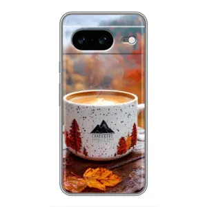 Чохол з принтом «Кава на природі» для Google Pixel 8