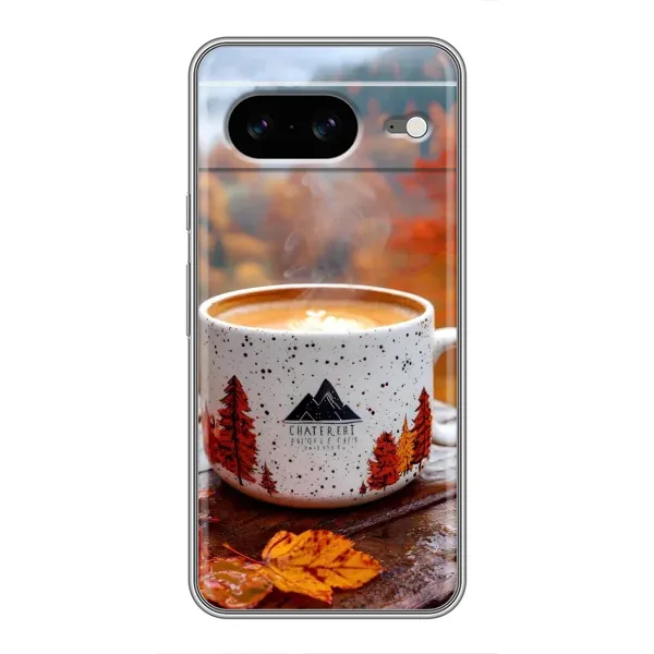 Чохол з принтом «Кава на природі» для Google Pixel 8