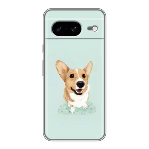 Чохли з собаками для Google Pixel 8 (VPrint) (Коргі)