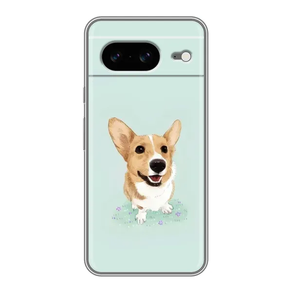 Чехол с принтом «Корги» для Google Pixel 8 Чехол с принтом «Корги» для Google Pixel 8