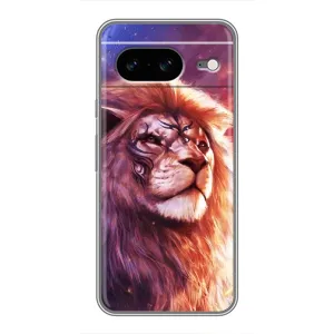 Чохол з картинкою ЛЕВ для Google Pixel 8 (VPrint) (Красочний Лев)