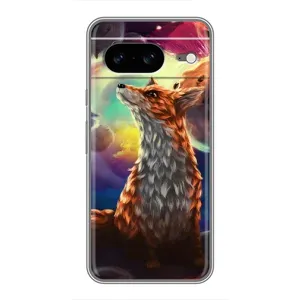 Чохли з картинкою Лисичка для Google Pixel 8 (VPrint) (Лисичка в космосі)
