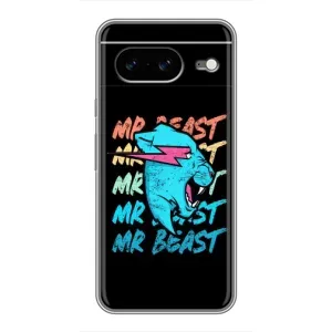 Чохли Містер Біст для Google Pixel 8 Ґуґл Піксель 8 (logo Mr beast)