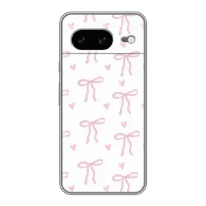 Чохол з бантиками на Google Pixel 8 Ґуґл Піксель 8 (Маленькі бантики)