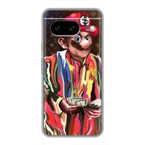 Бренднові Чохли для Google Pixel 8 - (PREMIUMPrint) (Mario LV)