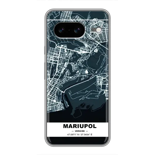 Чехол с принтом «Мариуполь» для Google Pixel 8