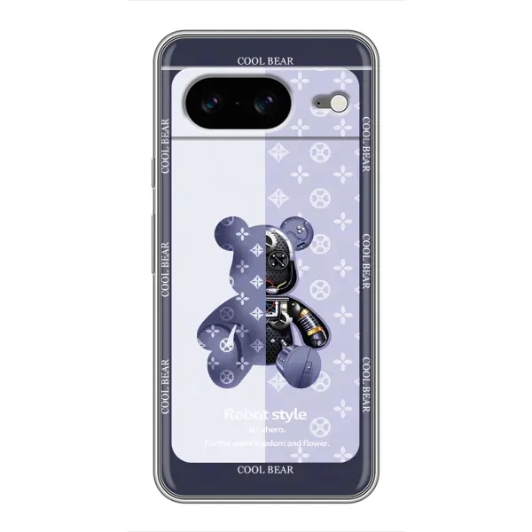 Чохол з принтом «Медведик LV» для Google Pixel 8