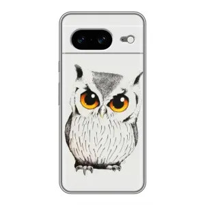 Чохол з пташками на Google Pixel 8 (VPrint) (Мила Сова)