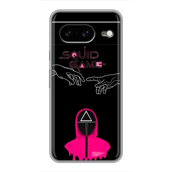 Чехол с принтом «Минимализм Игра кальмара» для Google Pixel 8