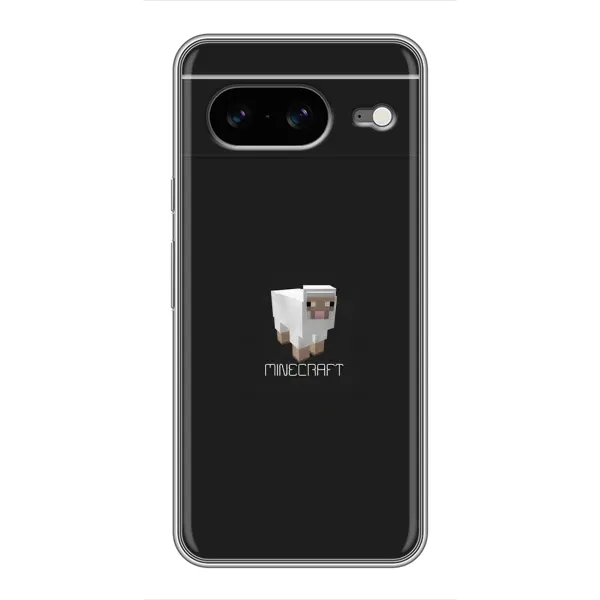 Чохол з принтом «Овечка Майнкрафт» для Google Pixel 8