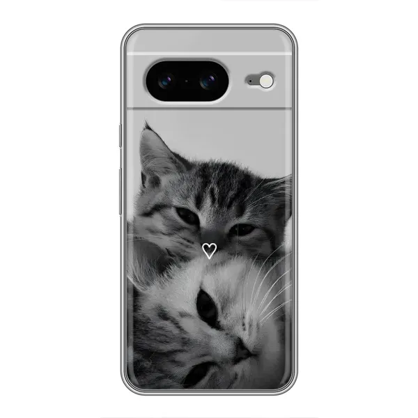Чохол з принтом «Пара котів» для Google Pixel 8 Чохол з принтом «Пара котів» для Google Pixel 8