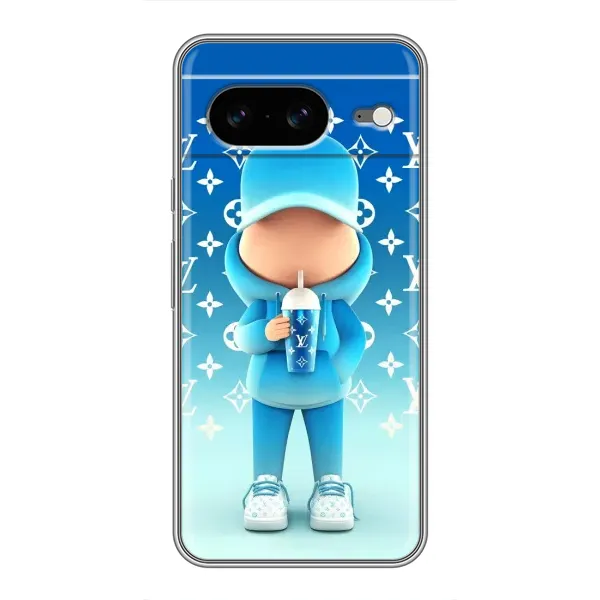 Чохол з принтом «Хлопець LV» для Google Pixel 8