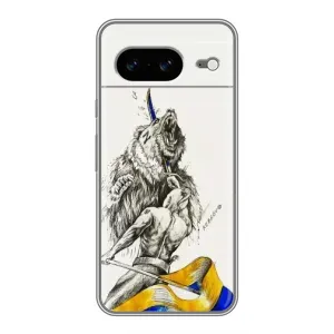 Чохли (Доброго вечора, ми за України) для Google Pixel 8 Ґуґл Піксель 8 (AlphaPrint) (Перемога)
