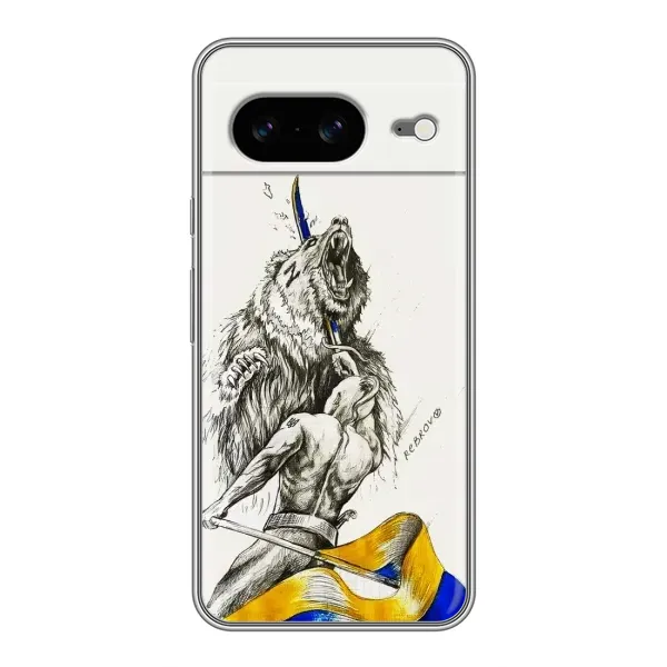 Чохол з принтом «Перемога» для Google Pixel 8 Чохол з принтом «Перемога» для Google Pixel 8