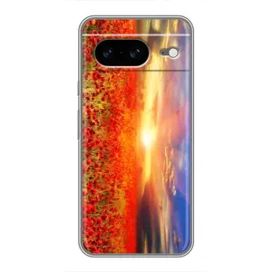 Чохол з картинкою (Стильні) Google Pixel 8 Ґуґл Піксель 8 - (AlphaPrint) (Поле тюльпанів)