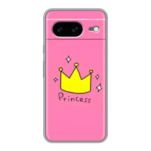 Чохол з картинкою (Стильні) Google Pixel 8 Ґуґл Піксель 8 - (AlphaPrint) (Princess)