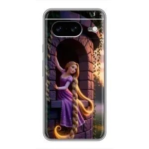 Чохол Рапунцель для Google Pixel 8 (Рапунцель на вежі)