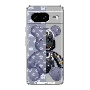 Крутые Чехлы Луи Виттон для Google Pixel 8 (AlphaPrint) (Робот Мишка)