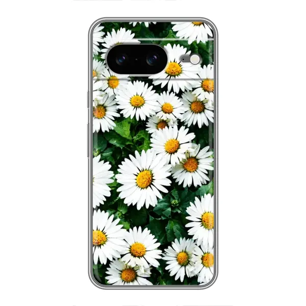 Чохол з принтом «Ромашки» для Google Pixel 8