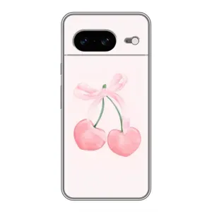 Чохол з розовим принтом для Google Pixel 8 (Рожеві вишні)