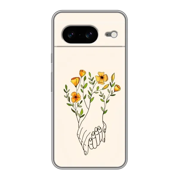 Чохол з принтом «Руки любві» для Google Pixel 8
