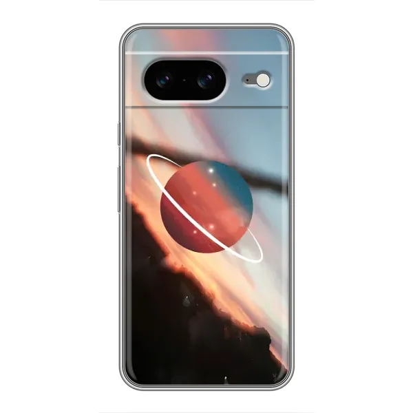 Чохол з принтом «Сатурн» для Google Pixel 8