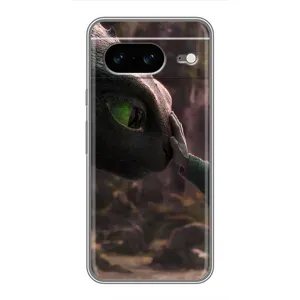 Чохол з принтом «Сцена з драконом» для Google Pixel 8