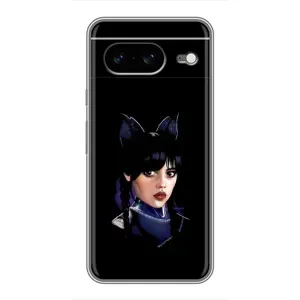 Чехлы Венсдей на Google Pixel 8 Уэнсдей (AlphaPrint)
