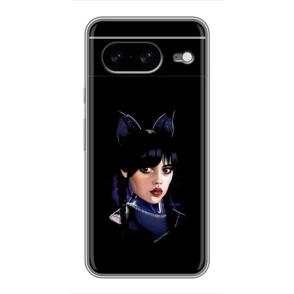 Чохол з принтом «серйозна Венздей» для Google Pixel 8 Чохол з принтом «серйозна Венздей» для Google Pixel 8