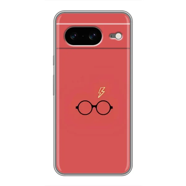 Чохол з принтом «шрам та окуляри» для Google Pixel 8
