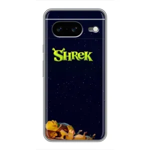 Чохол з принтом «Відпочиваючий Шрек» для Google Pixel 8