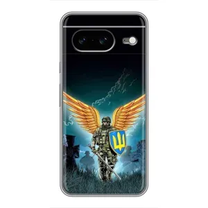 Чехол с принтом «Солдат ЗСУ» для Google Pixel 8