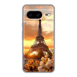 Чохол Ейфелева Вежа Google Pixel 8 - (AlphaPrint) (Сонячня вежа)