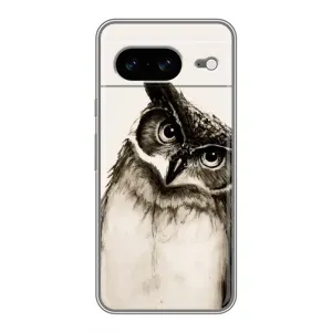 Чохол з пташками на Google Pixel 8 (VPrint) (Сова)