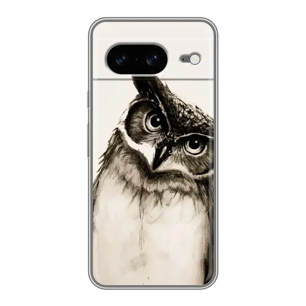 Чохол з принтом «Сова» для Google Pixel 8 Чохол з принтом «Сова» для Google Pixel 8
