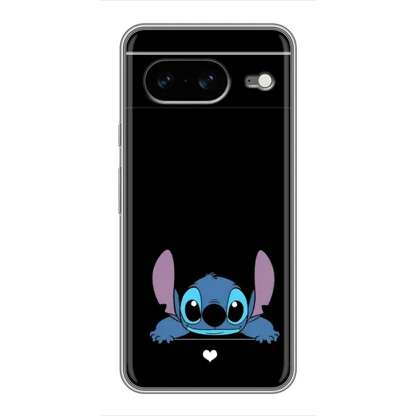 Чохол з принтом «Стіч на чорному» для Google Pixel 8 Чохол з принтом «Стіч на чорному» для Google Pixel 8
