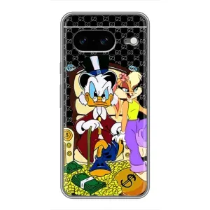 Чехли для Google Pixel 8 - Скрудж МакДак Louis Vuitton (PREMIUMPrint) (Стильна Утка)