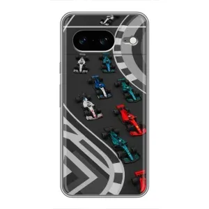 Чехол с принтом «Трасса Ф1» для Google Pixel 8