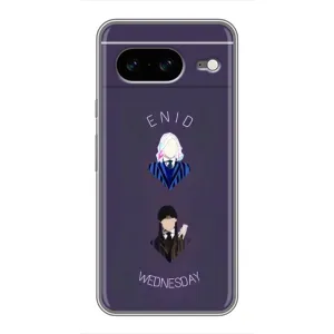 Чохли Венсдей на Google Pixel 8 Уенсдей (AlphaPrint) (Венздей і подруга)