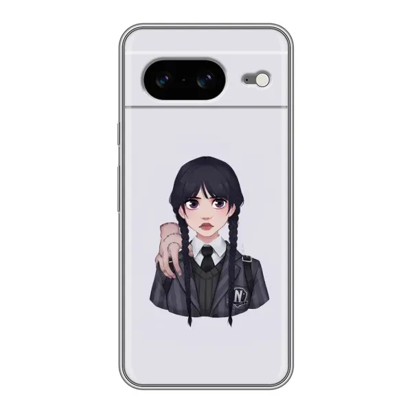 Чохол з принтом «Венздей і Річ» для Google Pixel 8 Чохол з принтом «Венздей і Річ» для Google Pixel 8
