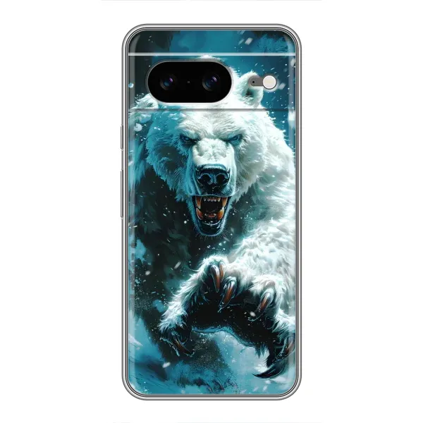 Чохол з принтом «Полярний ведмідь» для Google Pixel 8 Чохол з принтом «Полярний ведмідь» для Google Pixel 8