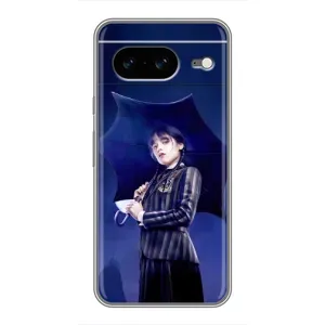 Силіконовий чохол з картинкою для Google Pixel 8 (Венсдей)