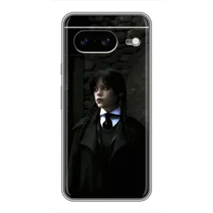 Чохол з принтом «Темний стиль Венздей» для Google Pixel 8