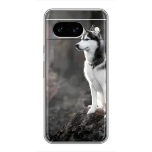 Чохол з Хаскі Google Pixel 8 - (AlphaPrint) (Вірний собака)