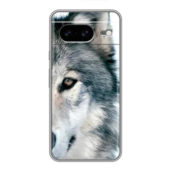 Чохол з принтом «Вовк» для Google Pixel 8