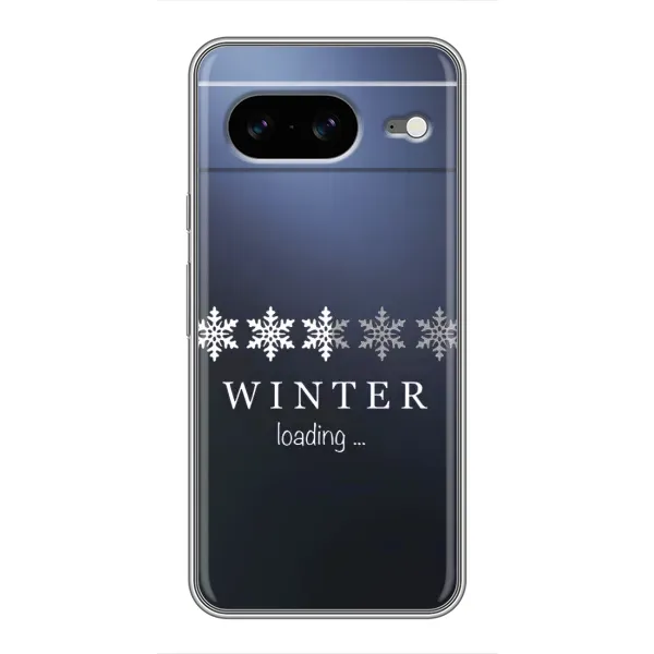 Чехол с принтом «Winter loading» для Google Pixel 8