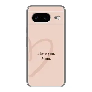 Чохол з принтом «Серце мамі» для Google Pixel 8